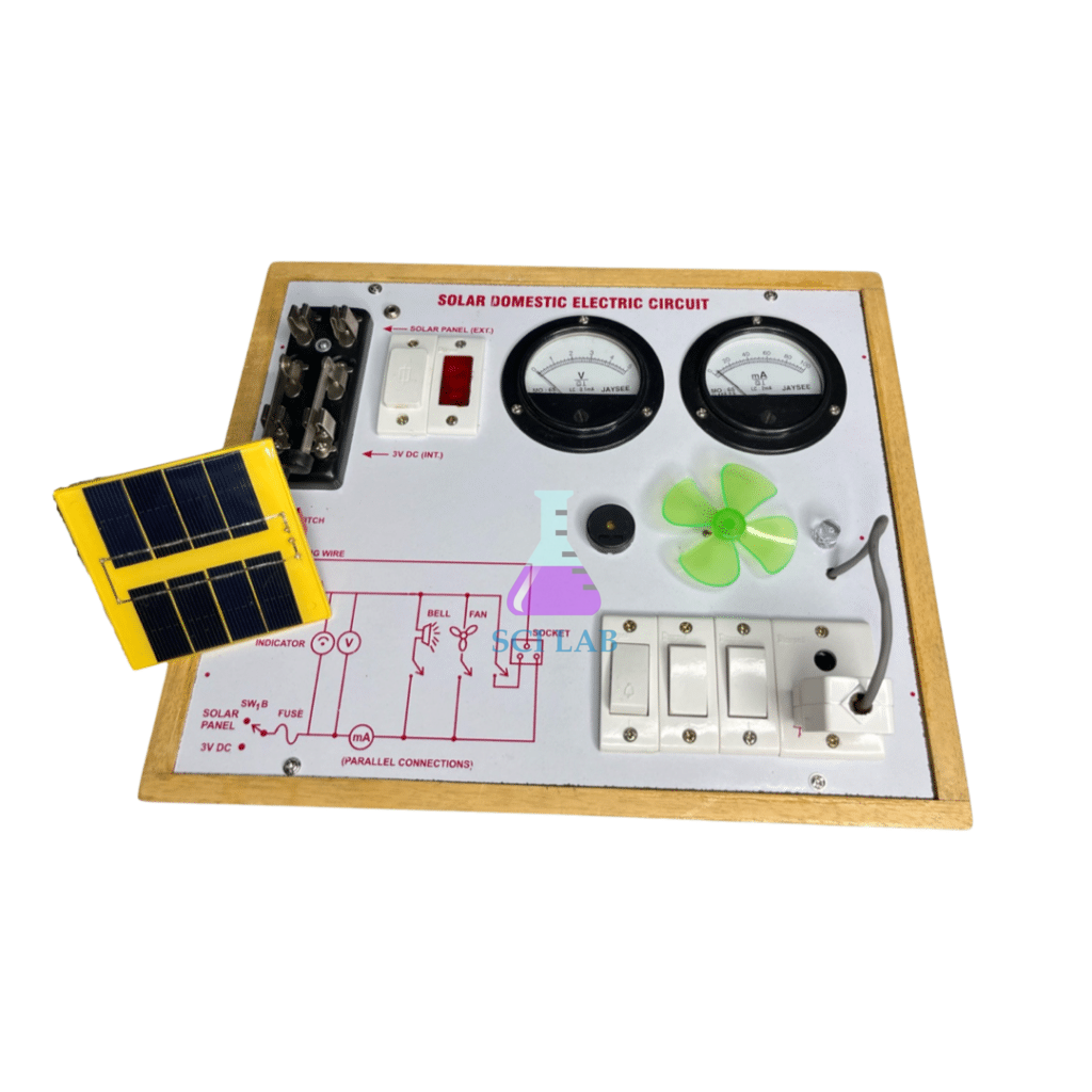 Solar Home Power Circuit Apparatus